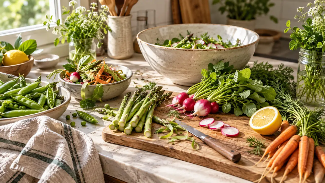 Idées repas de mai : 4 repères pour cuisiner frais, vite et sans gaspiller