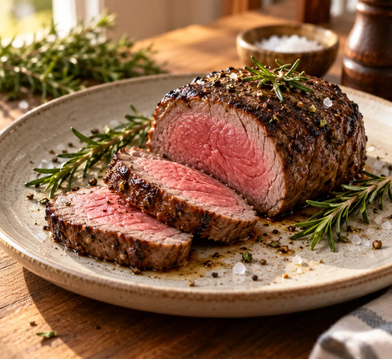 Filet mignon au air fryer : 63 °C à cœur pour garder une viande juteuse