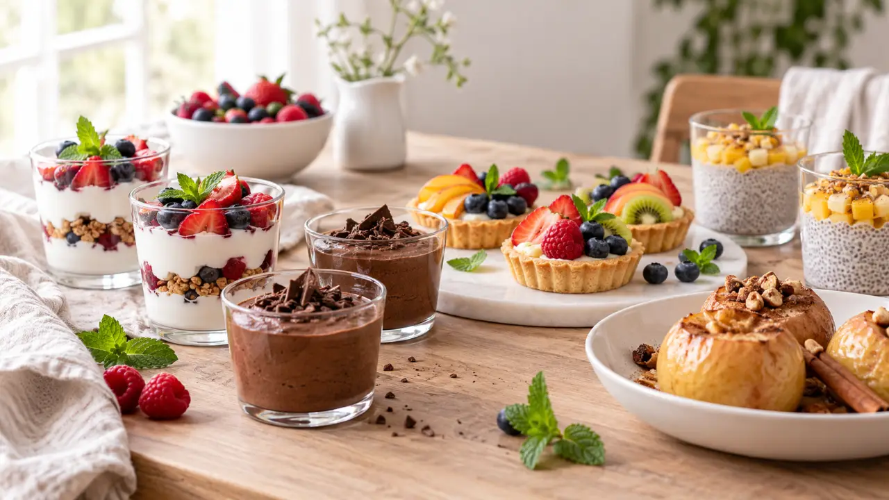 Dessert régime : 5 recettes légères pour garder le plaisir sucré